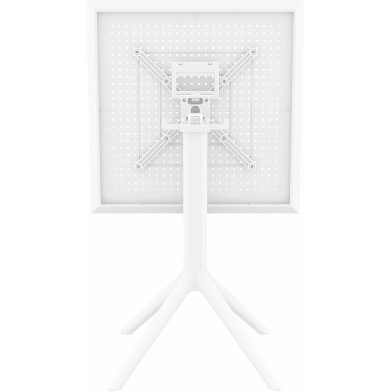 Hopfällbart väderbeständigt bord för inom- och utomhusbruk