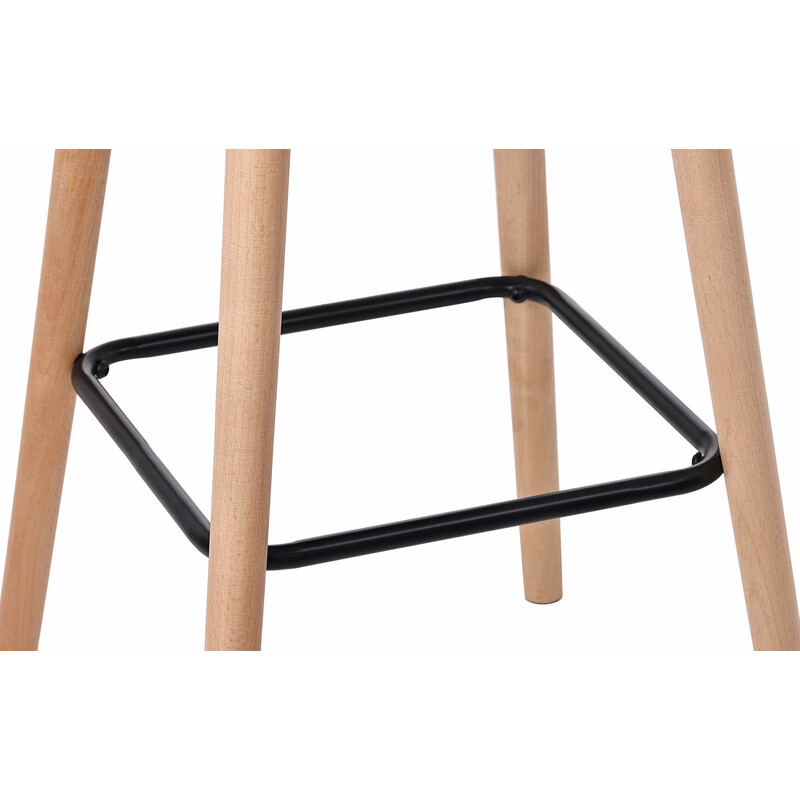 Eleganta barstolar i sammet med bekväm vaddering