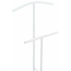 Stilren och praktisk klädställning i metall för hemmet