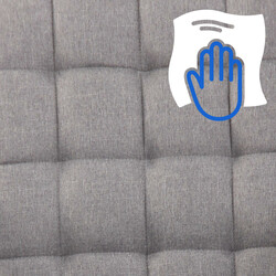 Ergonomisk kontorsstol med justerbar höjd och bekväma armstöd