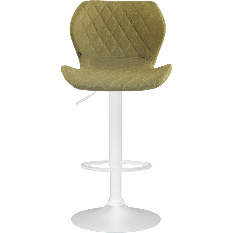 Modern höjdjusterbar barstol med quiltad sits