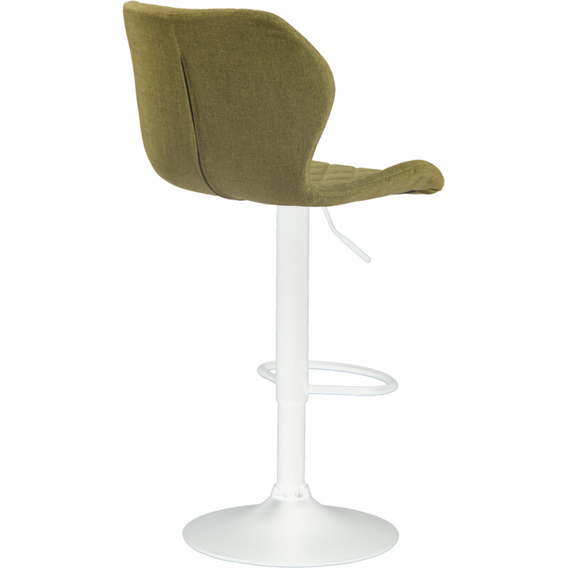 Modern höjdjusterbar barstol med quiltad sits