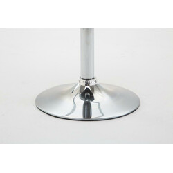 Shanghai barstol med justerbar höjd och kromad metallram