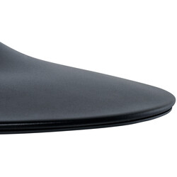 Golvplatta i metall med gummiskydd för barstolar