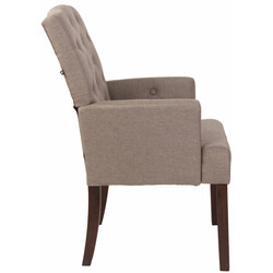 Bekväm chesterfield matstol i elegant design