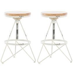 Elegant barstol med ergonomisk design och justerbar höjd