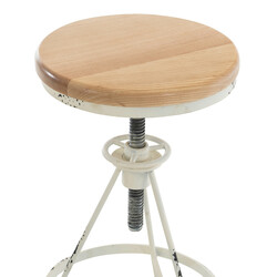 Elegant barstol med ergonomisk design och justerbar höjd