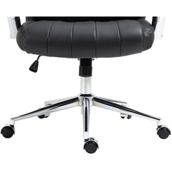 Eleganta svängbara barstolar med justerbar höjd och konstläder