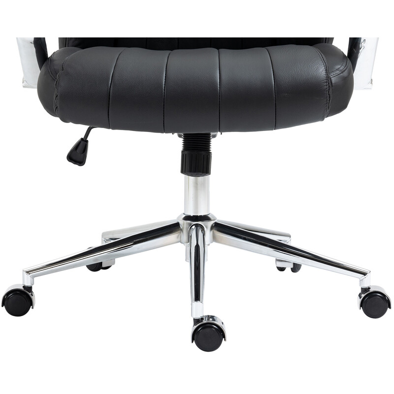 Eleganta svängbara barstolar med justerbar höjd och konstläder