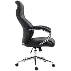 Eleganta svängbara barstolar med justerbar höjd och konstläder