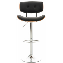 Elegant och ergonomisk barstol med justerbar höjd och konstläder