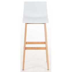 Moderna färgglada barstolar med ergonomisk design och bokträstomme