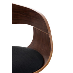 Elegant barstolsduo med modern design och justerbar höjd