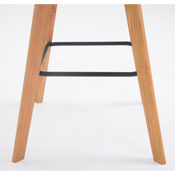 Bekväma och moderna barstolar med ekstomme och fotstöd