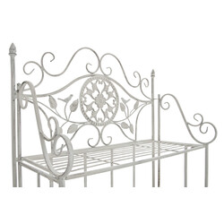 Elegant hopfällbar hylla i järn med romantisk design