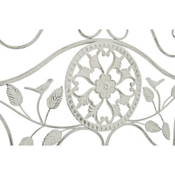 Elegant hopfällbar hylla i järn med romantisk design