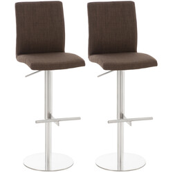 Eleganta höjdjusterbara barstolar med bekväm stoppning