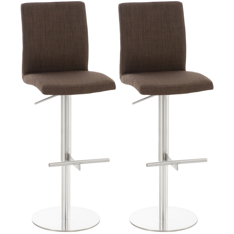 Eleganta höjdjusterbara barstolar med bekväm stoppning