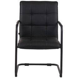 Gandia gungstol i konstläder med metallram