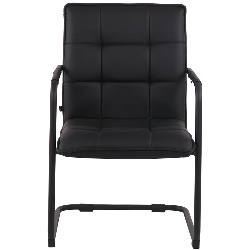 Gandia gungstol i konstläder med metallram