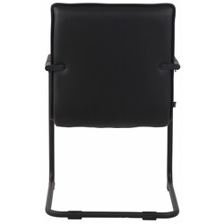 Gandia gungstol i konstläder med metallram