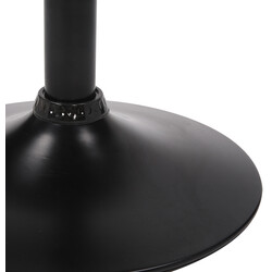 Modern justerbar barstol i sammet med fotstöd