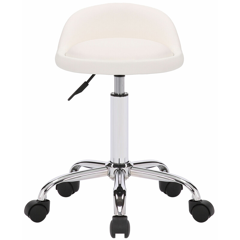 Ergonomisk kontorsstol med justerbar höjd och svankstöd