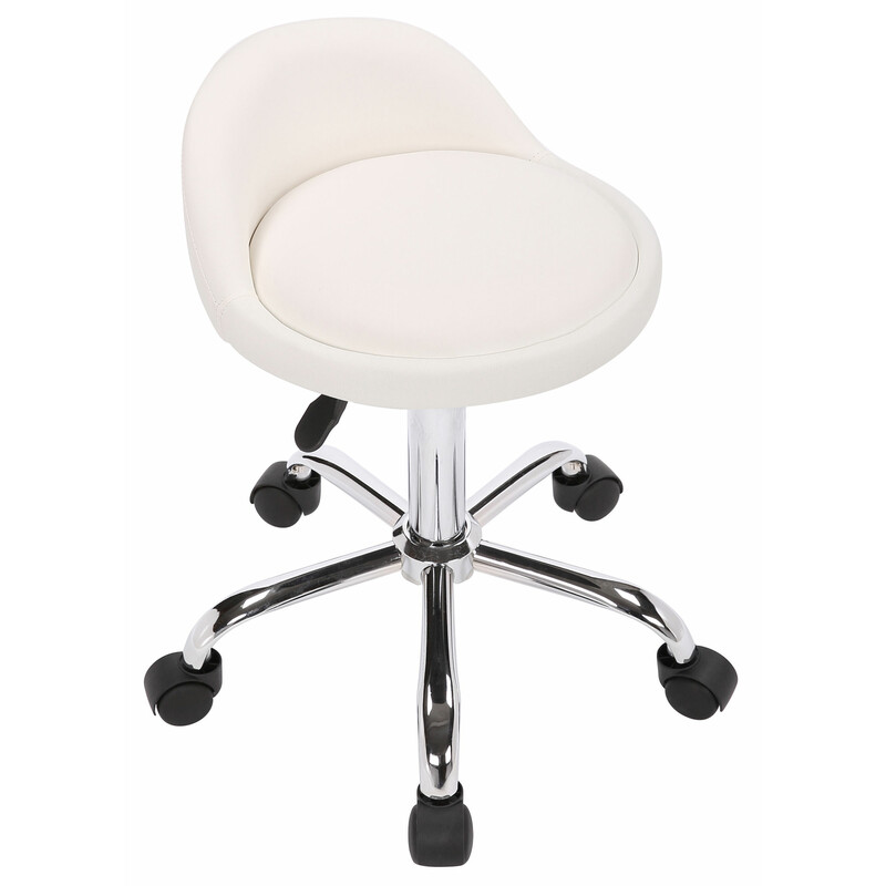 Ergonomisk kontorsstol med justerbar höjd och svankstöd