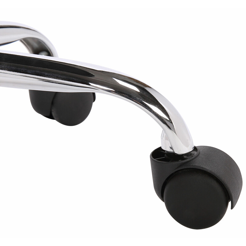 Ergonomisk kontorsstol med justerbar höjd och svankstöd