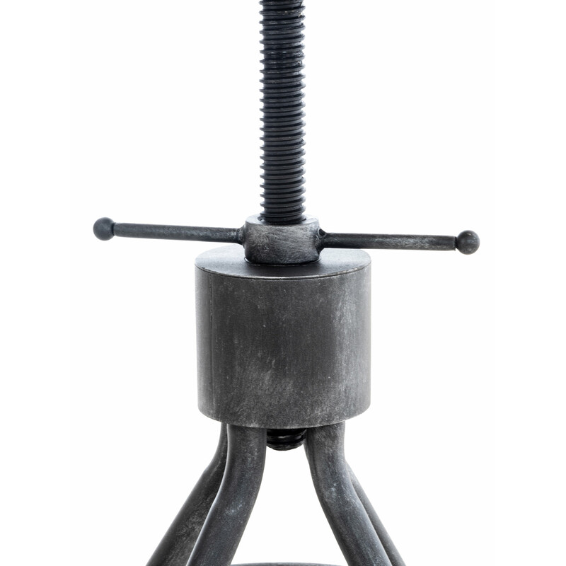 Elegant justerbar barstol i furu och metall