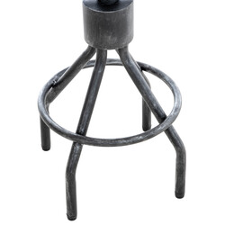 Elegant justerbar barstol i furu och metall