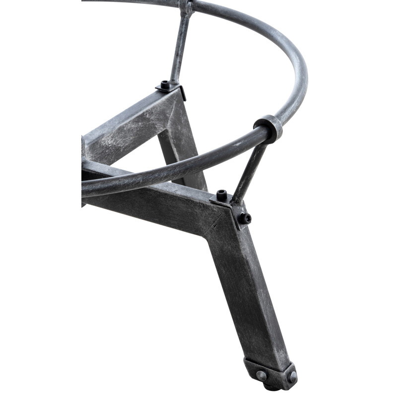 Elegant justerbart ståbord i furu och metall