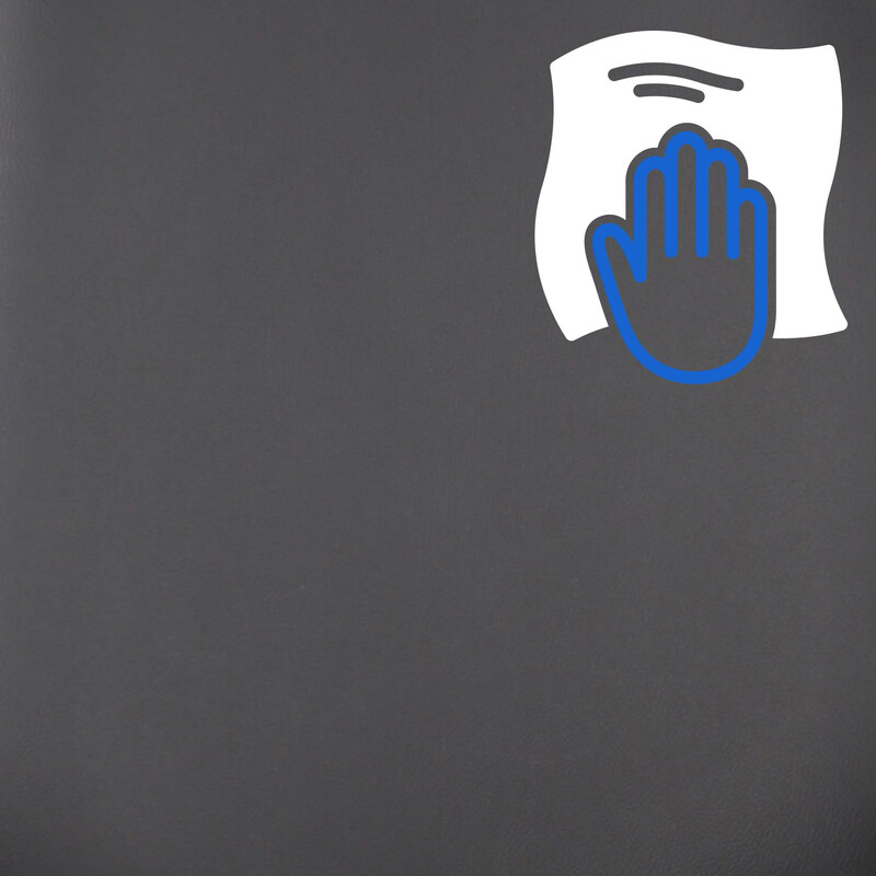 Elegant kontorsstol med justerbar höjd och gungmekanism