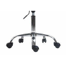 Bekväm kontorsstol i konstläder med justerbar höjd