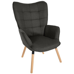 Elegant och bekväm garding fåtölj med quiltat ryggstöd