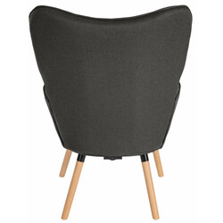 Elegant och bekväm garding fåtölj med quiltat ryggstöd