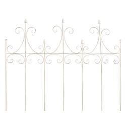 Elegant rostfri spaljé för klätterväxter i trädgården