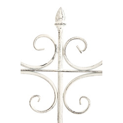 Elegant rostfri spaljé för klätterväxter i trädgården