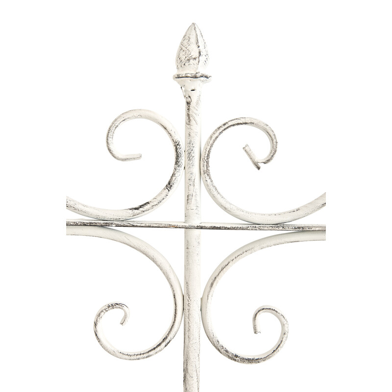 Elegant rostfri spaljé för klätterväxter i trädgården