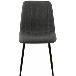 Elegant och bekväm stol med modern design och metallram