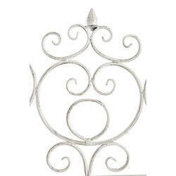 Rustik trädgårdsspaljé med klassisk design och dekorationer