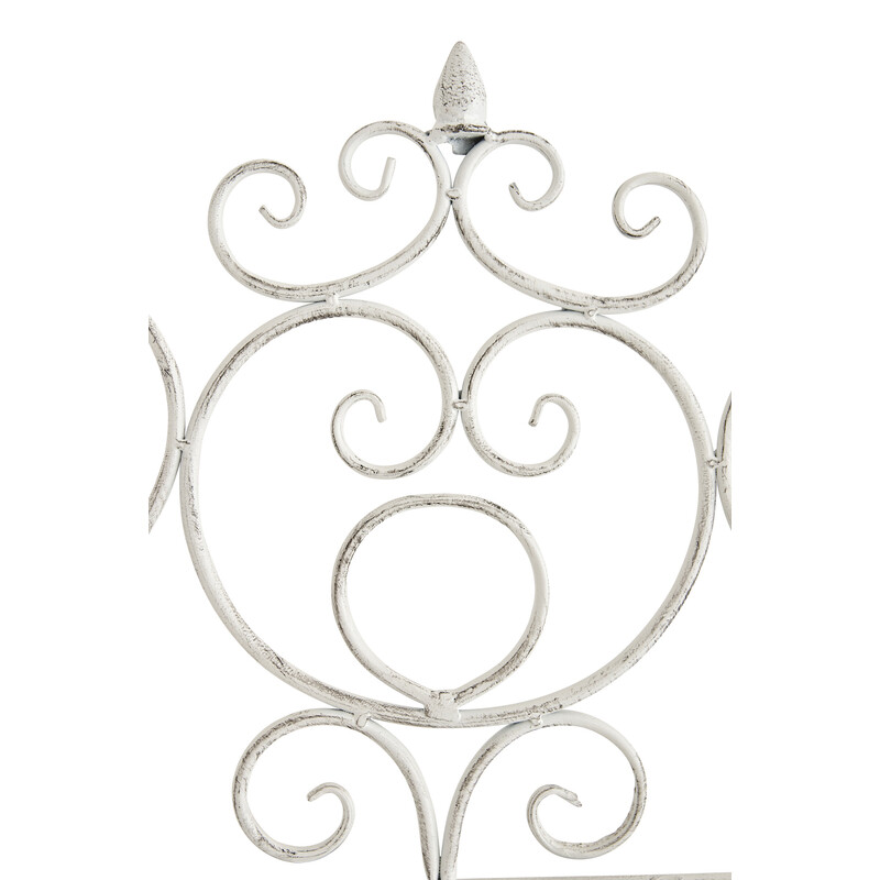 Rustik trädgårdsspaljé med klassisk design och dekorationer