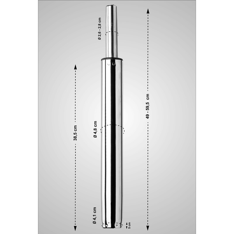 Gasfjäder för höjdjustering av barstolar