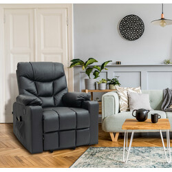 Elektrisk lyftfåtölj med USB och mugghållare