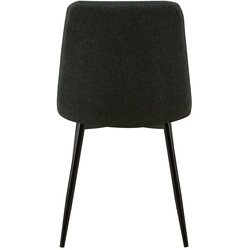 Elegant stoluppsättning med hög rygg och sammetstyg