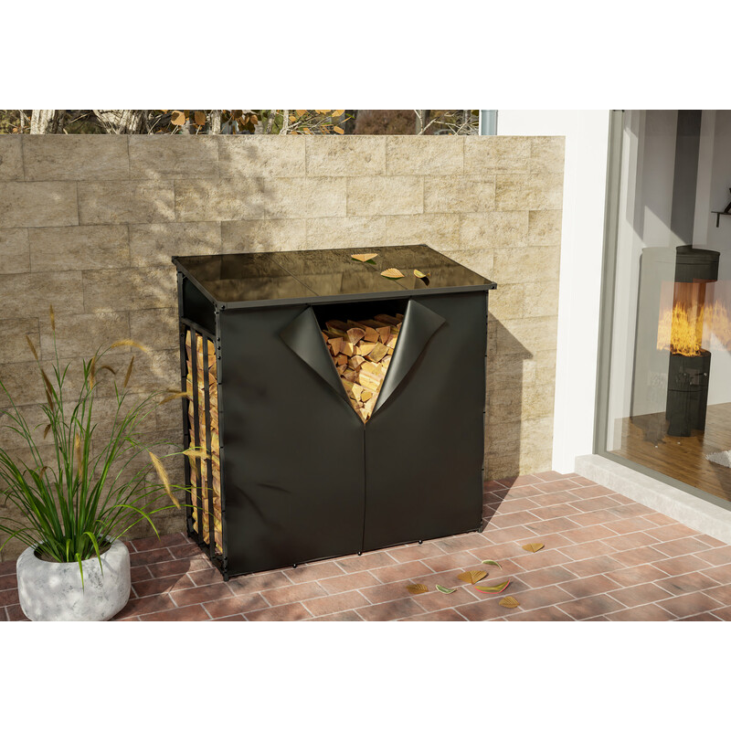 Robust vedställning med skyddsöverdrag för utomhusbruk