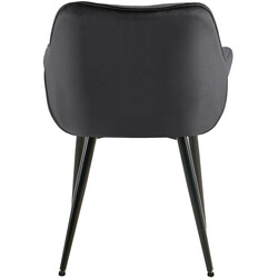 Eleganta sammetsstolar med modern design och komfort