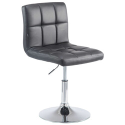 Elegant och bekväm höjdjusterbar stol i konstläder