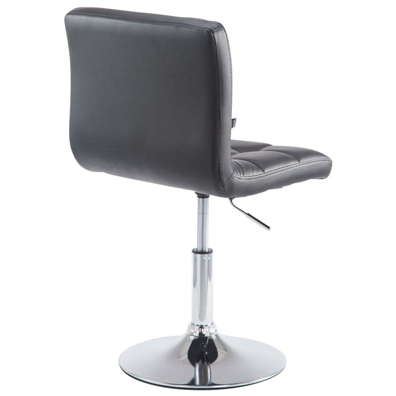 Elegant och bekväm höjdjusterbar stol i konstläder