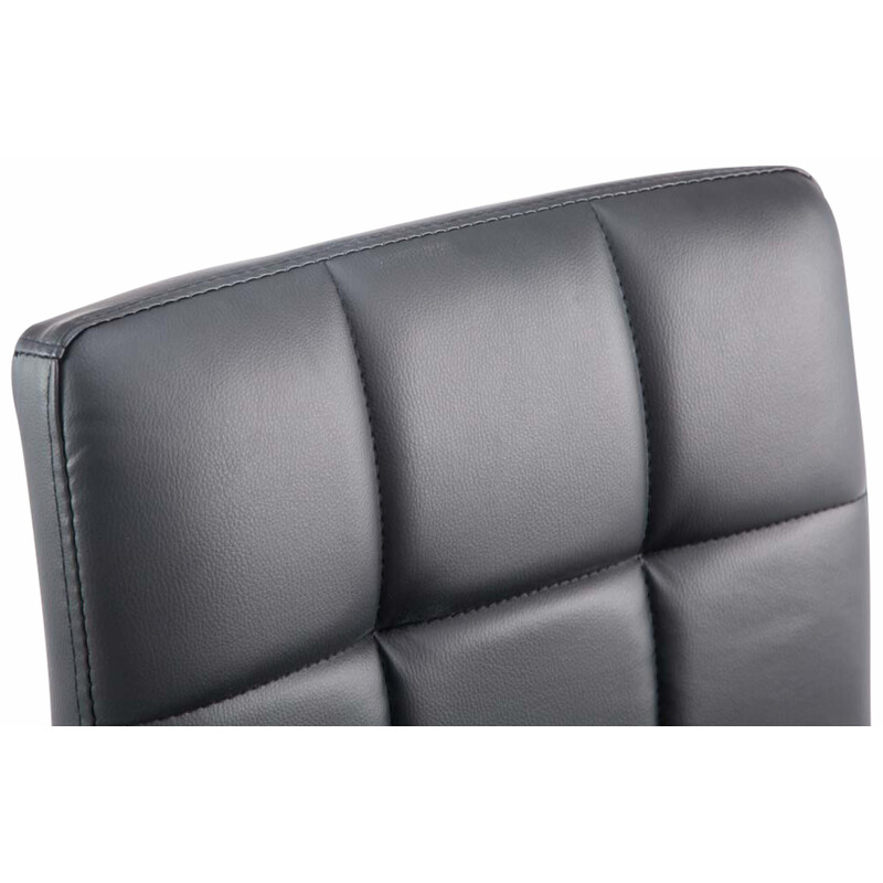 Elegant och bekväm höjdjusterbar stol i konstläder